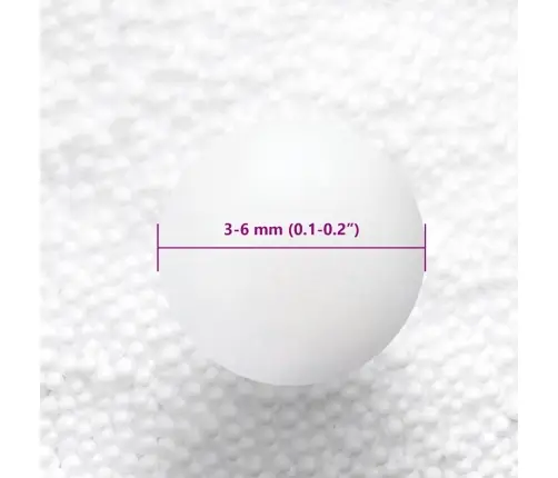Pupiņu Maisiņu Pildījums Eps 50 L Balts 10 Kg/M³ Vidaxl