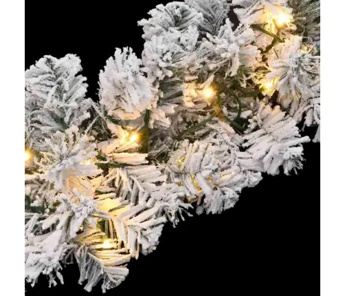 Ziemassvētku Vītne Ar Led Lampiņām, 10 M, Zaļa, Pvc Vidaxl