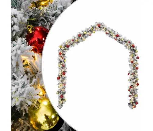 Jõulupärjakeste Ja Led-Tuledega, Roheline, 10 M, Pvc