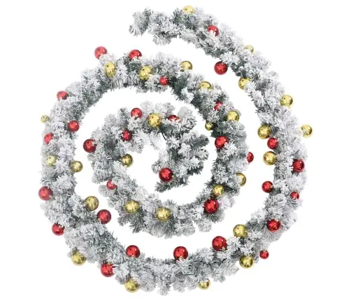 Jõulupärjakeste Ja Led-Tuledega, Roheline, 10 M, Pvc