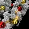 Ziemassvētku Vītne Ar Nieciņiem Un Led Gaismām Zaļa 20 M Pvc Vidaxl