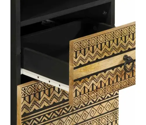 4-Daļīgs Vannasistabas Mēbeļu Komplekts, Mango Masīvkoks Vidaxl