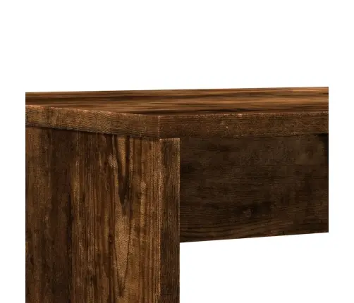 3-Osaline Söögilaua Ja Pinkide Komplekt, Tamm, Tehispuit