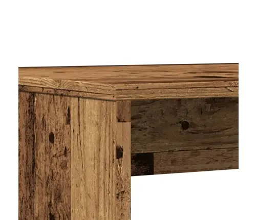 3-Daļīgs Galda Un Sola Komplekts, Veca Koka, Inženierijas Koks Vidaxl