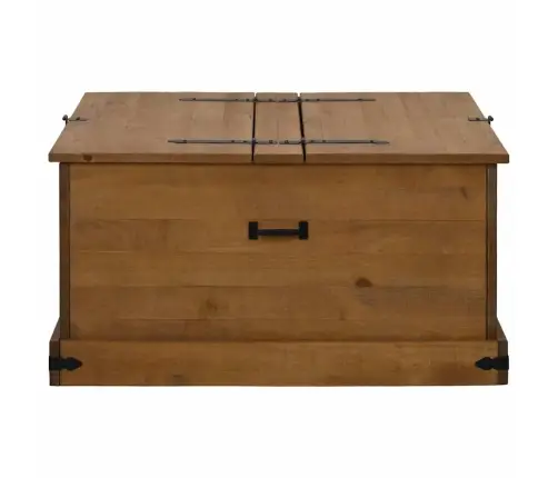 Hoiukast Halden 91X91X47 Cm Täispuidust Mänd