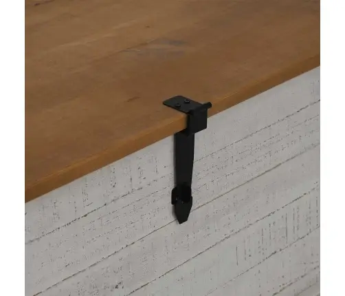 Hoiukast Halden Valge 91X91X47 Cm Täispuidust Mänd