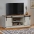 Tv Skapis Halden 2 Bīdāmās Durvis Balts 150X40X60 Cm Masīvkoka Vidaxl