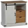Indauja Halden Su Stumdomomis Durimis Balta 80X40X80 Cm