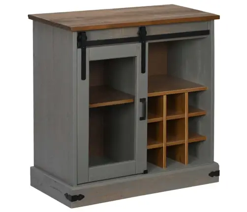 Indauja Halden Su Stumdomomis Durimis Pilka 80X40X80 Cm