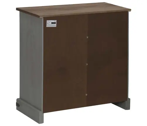 Indauja Halden Su Stumdomomis Durimis Pilka 80X40X80 Cm