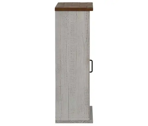 Pakabinama Spintelė Halden Su Stumdomomis Durimis Balta