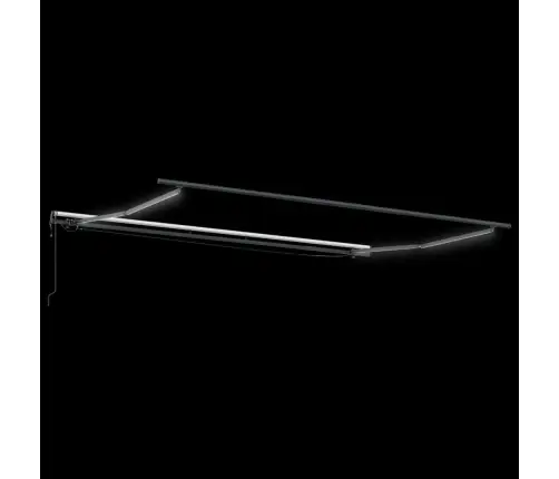 Automaatselt Sissetõmmatav Varikatus Lediga, Veinipunane