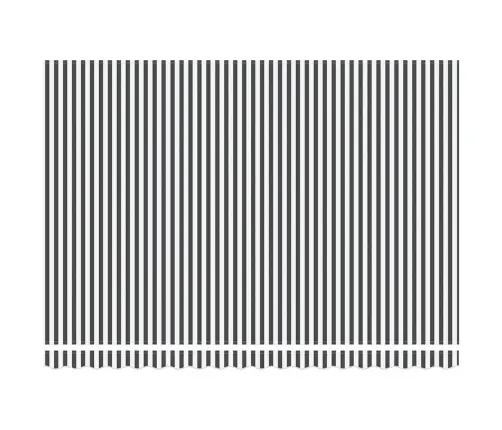 Automātiski Izvelkama Markīze, Pelēka Un Balta, 450X300 Cm Vidaxl