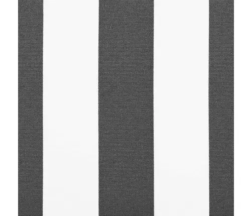 Automātiski Izvelkama Markīze, Pelēka Un Balta, 450X300 Cm Vidaxl