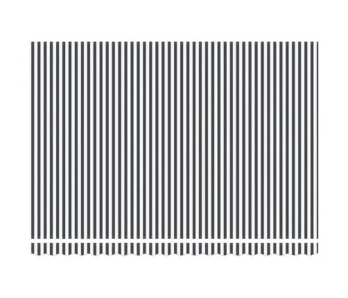Automātiski Izvelkama Markīze, Led, Pelēka Un Balta, 450X300 Cm Vidaxl