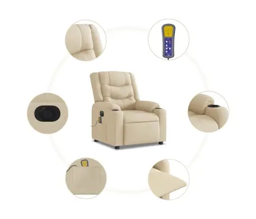 Elektriline Massaažitool, Kreemjas, Kangas