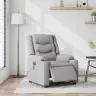Elektrisks Masāžas Krēsls, Atgāžams, Mākonis Pelēks Audums Vidaxl Elektrisks Masāžas Krēsls, Atgāžams, Mākonis Pelēks Audums Vidaxl