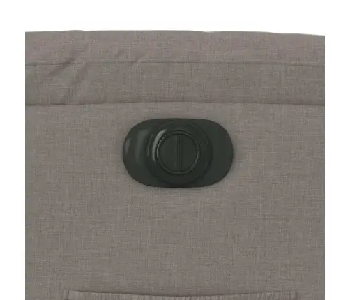 Elektrinis Atsistojantis Atlošiamas Krėslas, Taupe, Audinys