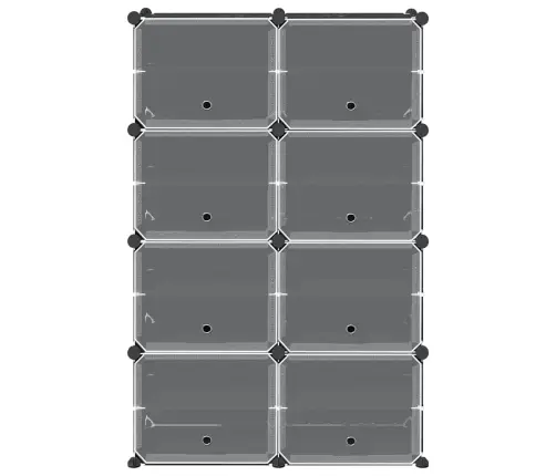 Hoiukuubikute Korrastaja, 8 Kuubikut Ja Ust, Must Pp