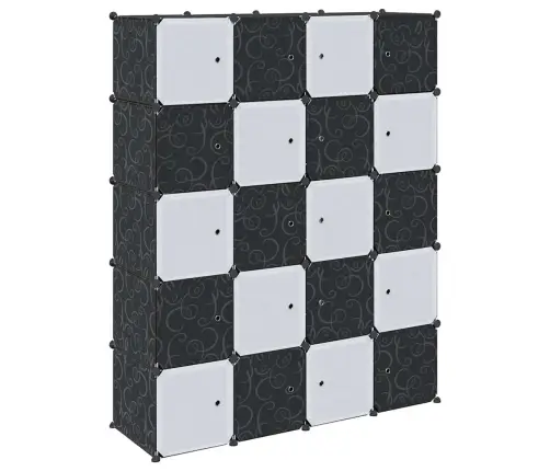 Uzglabāšanas Kubu Organizators 20 Kubiem Piekaramajiem Stieņiem Vidaxl