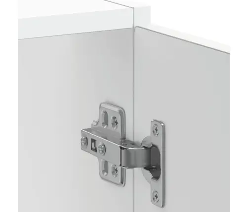 Izlietnes Pamatnes Skapis, Kalmar, Spīdīgi Balta, 60X46X81,5 Cm Vidaxl