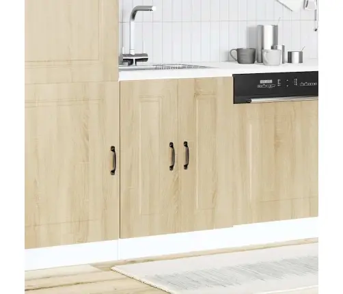 Izlietnes Pamatnes Skapis, Kalmar, Ozolkoka, 60X46X81,5 Cm Vidaxl