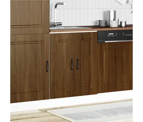 Izlietnes Pamatnes Skapis, Kalmar, Brūna Ozola, 60X46X81,5 Cm Vidaxl