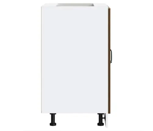 Izlietnes Pamatnes Skapis, Kalmar, Brūna Ozola, 60X46X81,5 Cm Vidaxl