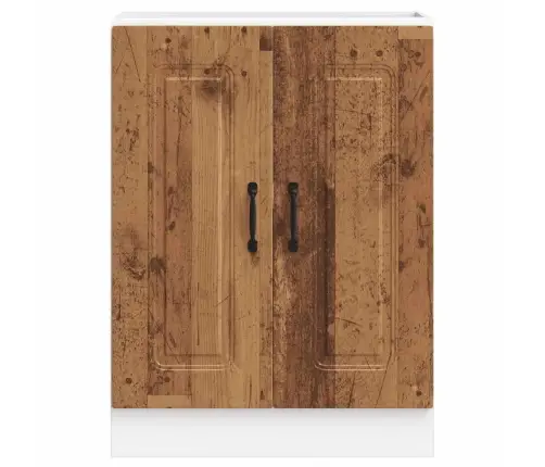 Izlietnes Pamatnes Skapis, Kalmar, Veca Koka, 60X46X81,5 Cm Vidaxl