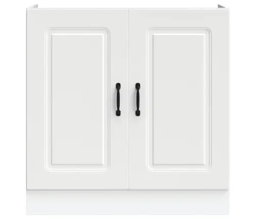 Izlietnes Pamatnes Skapis, Kalmar, Balts, 80X46X81,5 Cm Vidaxl