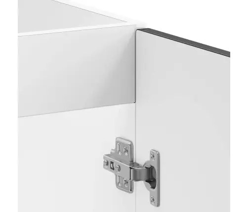 Valamu Aluskapp, Kalmar, Must, 80X46X81,5 cm Tehispuit