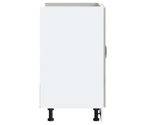 Izlietnes Pamatnes Skapis, Kalmar, Pelēka Koka, 80X46X81,5 Cm Vidaxl