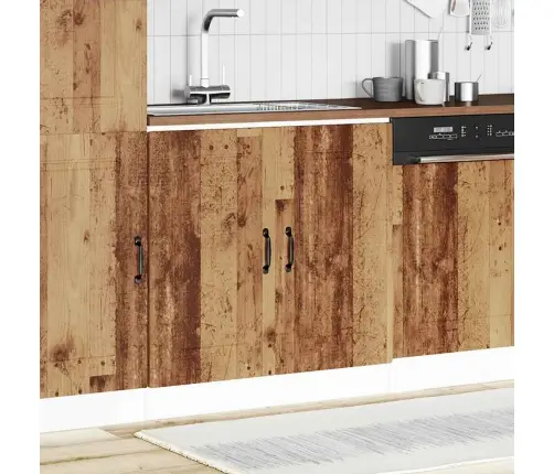 Izlietnes Pamatnes Skapis, Kalmar, Veca Koka, 80X46X81,5 Cm Vidaxl