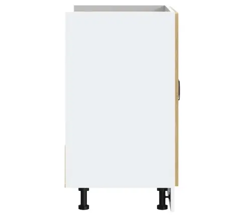 Izlietnes Pamatnes Skapis, Kalmar, Koka Krāsā, 80X46X81,5 Cm Vidaxl