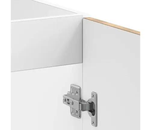 Izlietnes Pamatnes Skapis, Kalmar, Koka Krāsā, 80X46X81,5 Cm Vidaxl