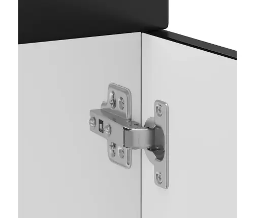 Virtuves Apakšējai Skapītis, Kalmar, Melns, Inženierijas Koks Vidaxl