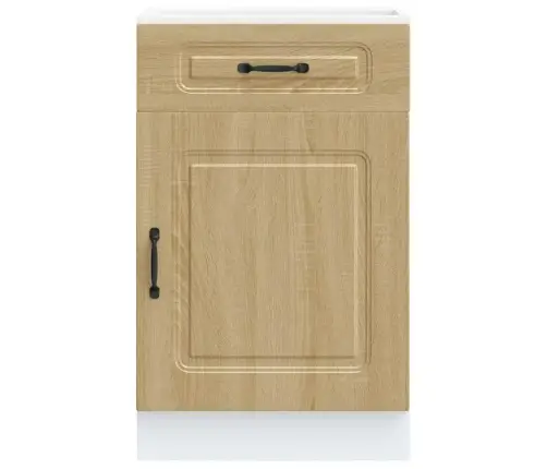 Kitchen Base Cabinet "Kalmar" Sonoma Oak Engineered Wood