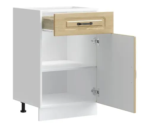 Kitchen Base Cabinet "Kalmar" Sonoma Oak Engineered Wood