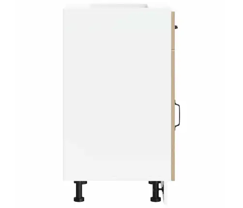 Kitchen Base Cabinet "Kalmar" Sonoma Oak Engineered Wood