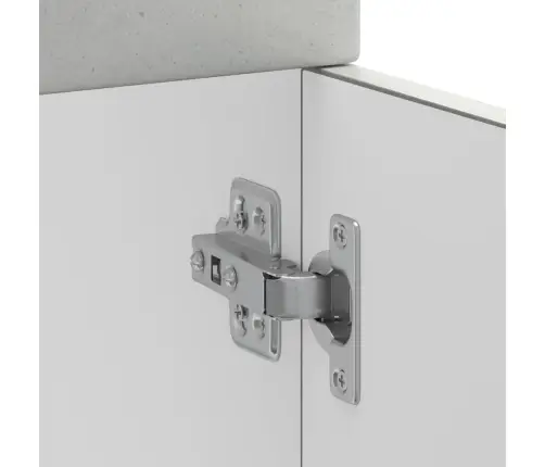 Virtuvės Spintelė, Kalmar, Betono Pilka, Apdirbta Mediena