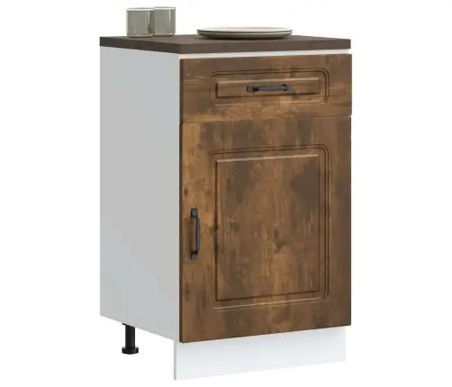 Köögi Aluskapp, Kalmar, Suitsutatud Tamm, Tehispuit