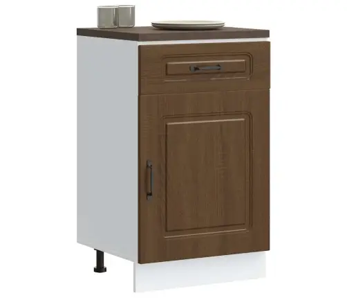 Köögi Aluskapp, Kalmar, Pruun Tamm, Tehispuit