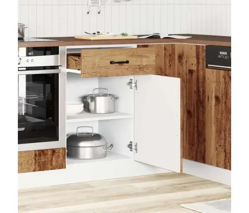 Virtuvės Spintelė, Kalmar, Medienos, Apdirbta Mediena