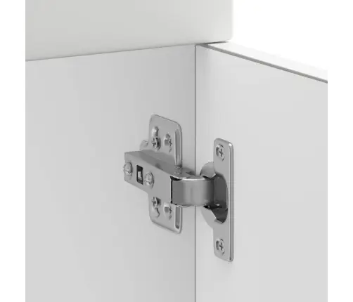 Virtuvės Spintelė, Kalmar, Balta, Apdirbta Mediena