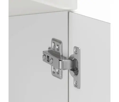 Virtuves Apakšējai Skapītis, Kalmar, Spīdīgi Balta Vidaxl