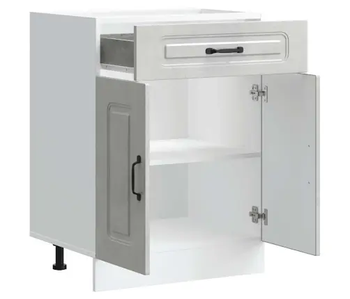 Virtuves Apakšējai Skapītis, Kalmar, Betona Pelēks Vidaxl