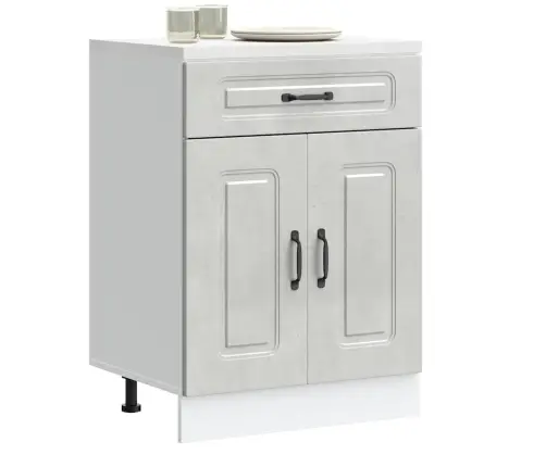 Virtuves Apakšējai Skapītis, Kalmar, Betona Pelēks Vidaxl