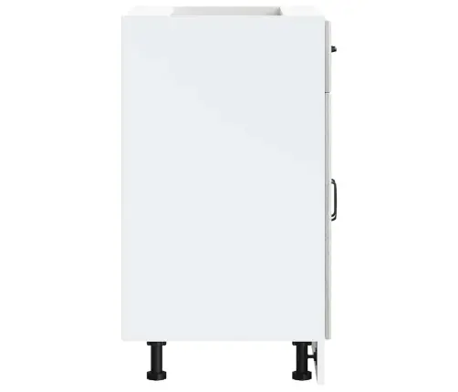 Virtuvės Spintelė, Kalmar, Pilka, Apdirbta Mediena