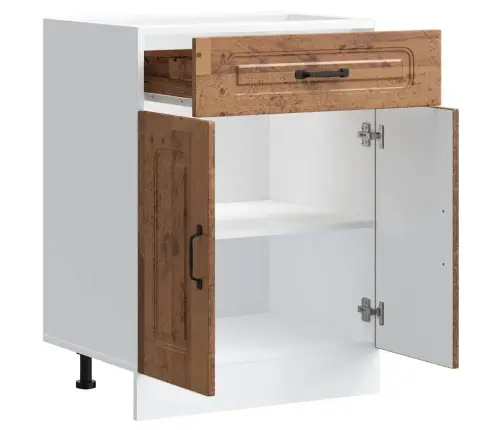 Virtuvės Spintelė, Kalmar, Medienos, Apdirbta Mediena