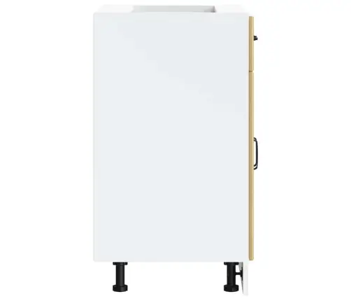 Virtuves Apakšējai Skapītis, Kalmar, Koka Krāsā Vidaxl